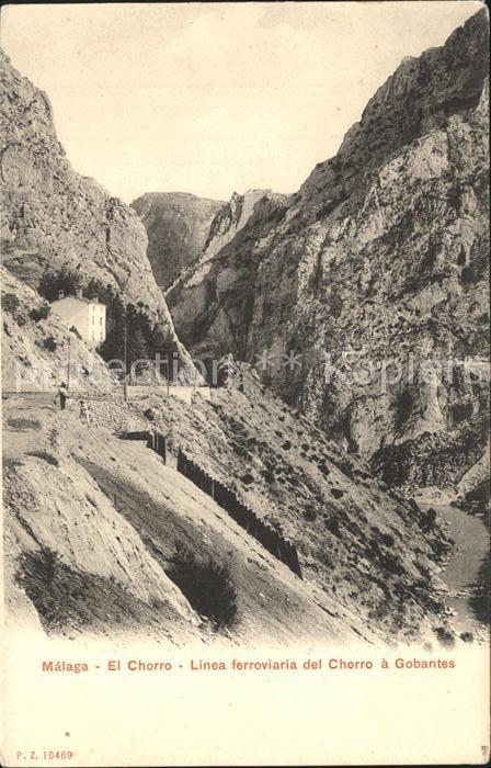 Malaga Andalucia El Chorro Linea ferroviaria del Chorro