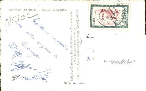 Tanger Tangier Tangiers Avenue d_Espagne – Bild 2