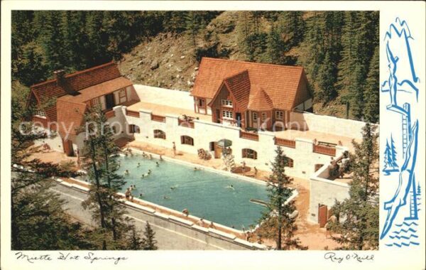 Jasper Alberta Miette hot springs