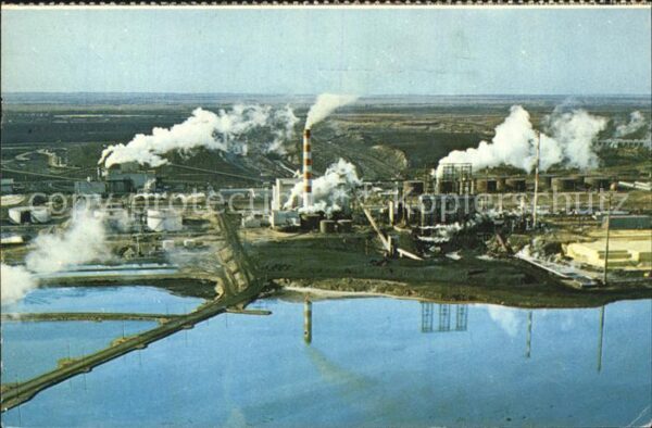 Fort McMurray Plant site Tailings pond Canadian Oil S