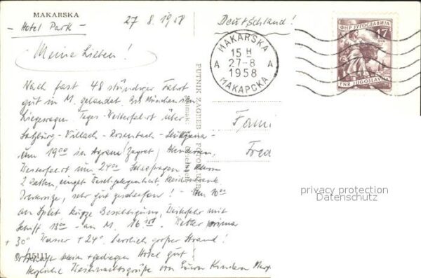 Makarska Dalmatien Park Hotel – Bild 2