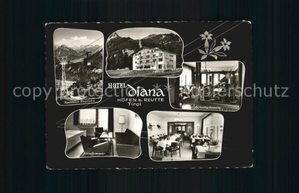 Hoefen Tirol Hotel Diana Seilbahn