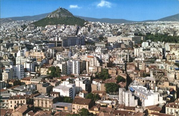 Athen Griechenland Blick über die Stadt