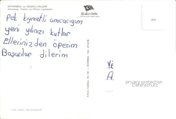Istanbul Constantinopel Aksaray Vatan ve Millet caddeleri – Bild 2