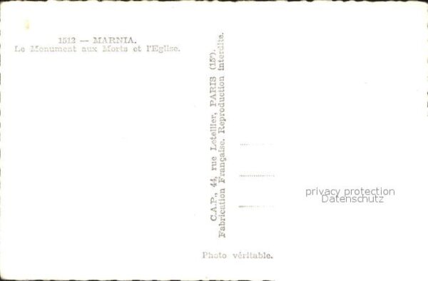 Marnia Monument aux Morts et l'Eglise – Bild 2