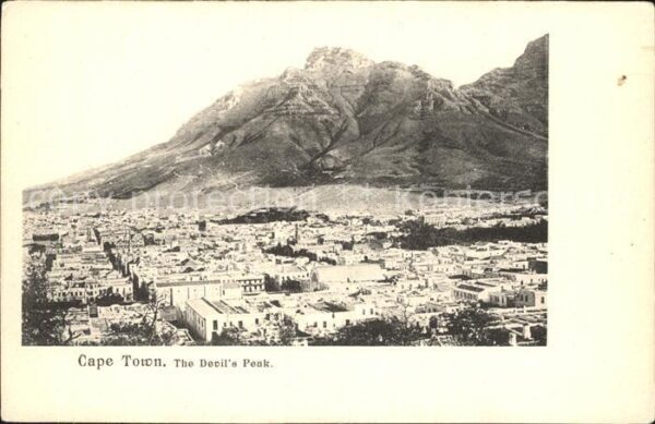 Cape Town Kaapstad Kapstadt The Devils Peak