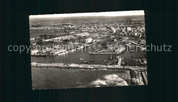 Casablanca Le Port Vue aerienne