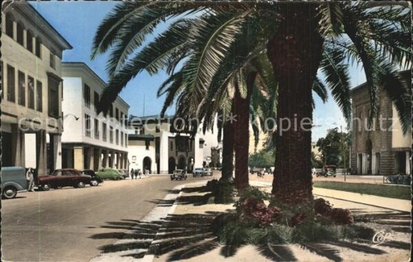 Rabat Marokko Cours Lyautey et la Poste