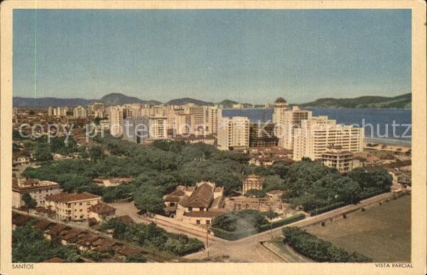 Santos Brazil Vista parcial