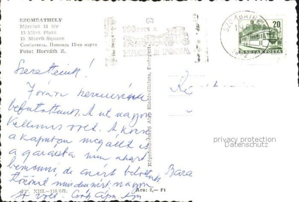 Szombathely 15 March Square – Bild 2