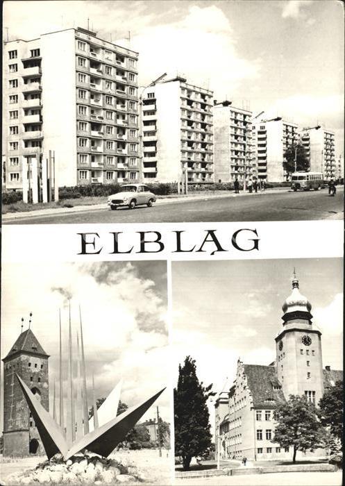 Elblag Aleja Tysiaclecia Siedziba Prezydium Mi