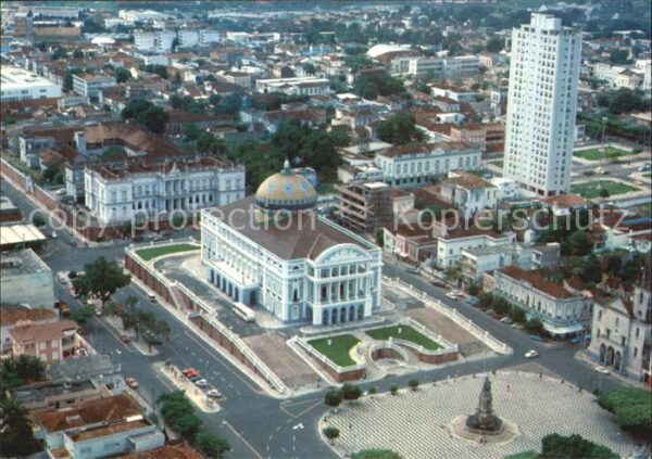 Manaus Vista parcial com o Teatro Amazonas