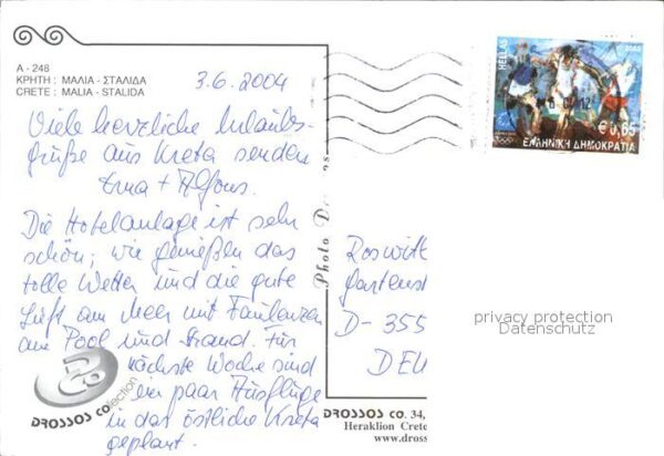 Crete Kreta Malia Stalida Fliegeraufnahme – Bild 2