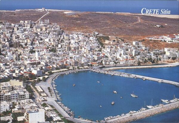 Crete Kreta Sitia Fliegeraufnahme