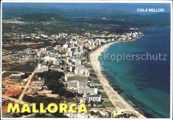 Cala Millor Mallorca Fliegeraufnahme