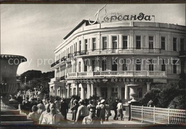 Jalta Yalta Krim Crimea Hotel Oreanda