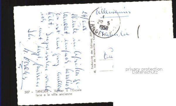 Tanger Tangier Tangiers Voilier a l'Escale face a la ville anci – Bild 2