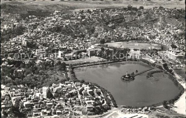 Tananarive Lac Anosy vue aerienne