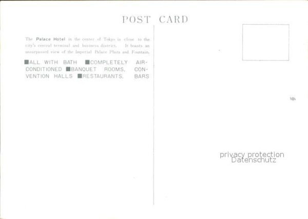 Tokyo Palace Hotel – Bild 2