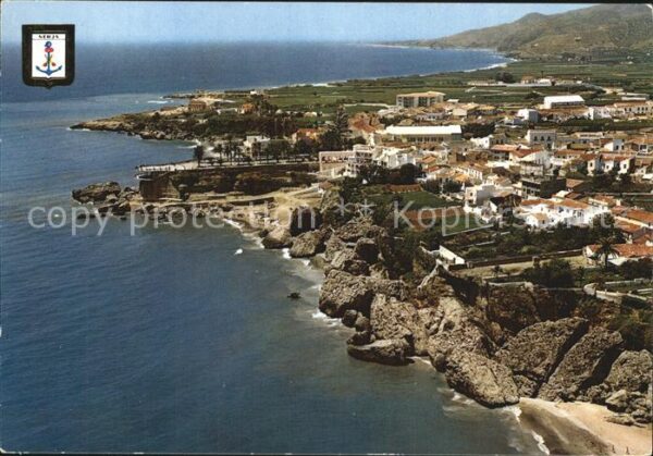 Nerja Costa del Sol Vista aerea Küste