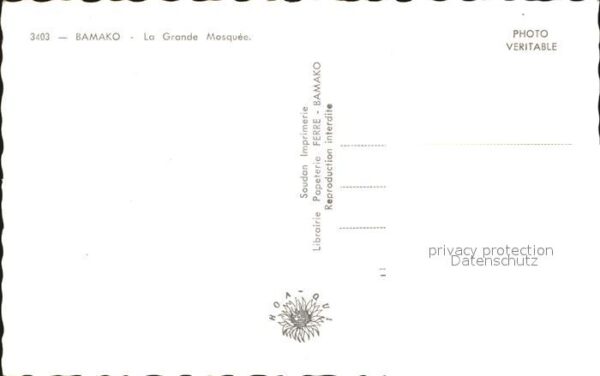 Bamako Grande Mosquee – Bild 2