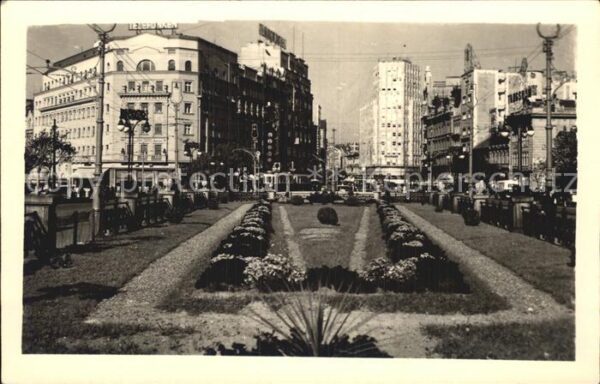 Belgrad Serbien Hotel Balkan Strassenbahn