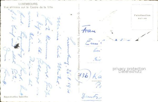 Luxemburg Luxembourg Fliegeraufnahme – Bild 2