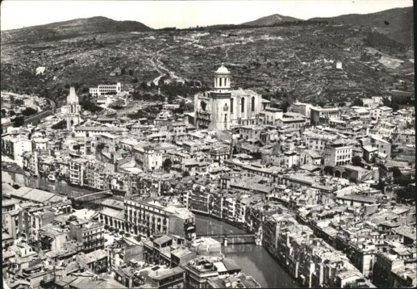 Gerona Fliegeraufnahme