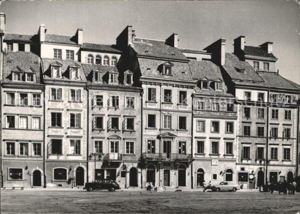 Warszawa Rynek Starego Miasta strona Barssa