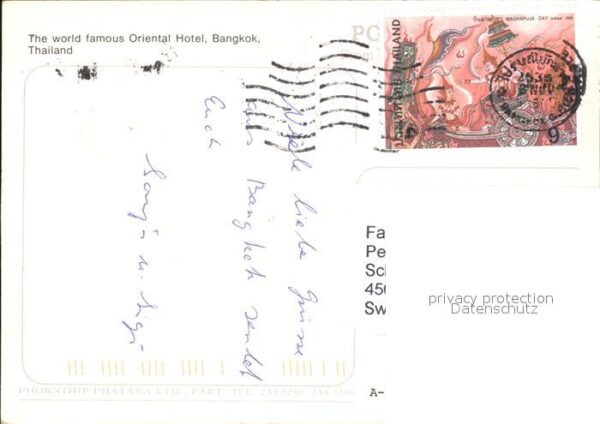 Bangkok Oriental Hotel – Bild 2