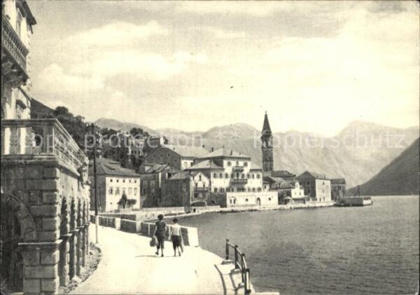 Perast Montenegro Boka Kotorska