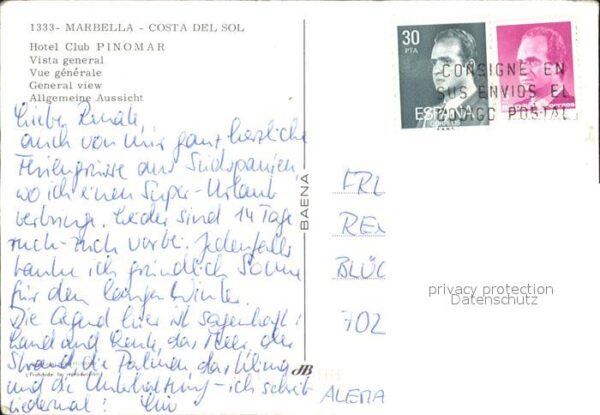 Marbella Andalucia Fliegeraufnahme Hotel Club Pinomar – Bild 2