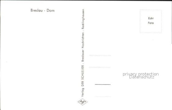 Breslau Niederschlesien Dom – Bild 2