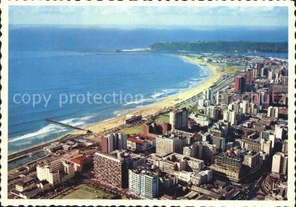 Durban South Africa Fliegeraufnahme North Beach