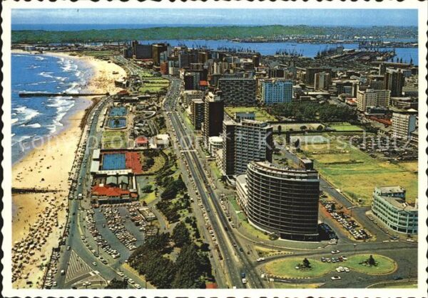 Durban South Africa Fliegeraufnahme North Beach Difco Build