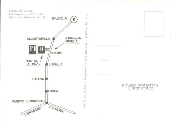 Murcia Sangonera La Seca Hostal de La Paz – Bild 2