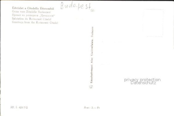 Budapest Restaurant Citadel – Bild 2