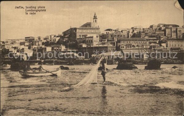 Jaffa Landungsplatz Stadtblick