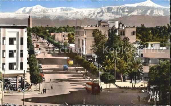 Marrakech Marrakesch Avenue Mohammed V