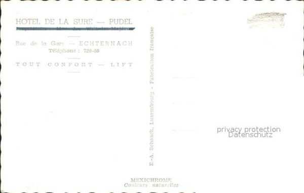 Echternach Hotel de la Sure Pudel – Bild 2