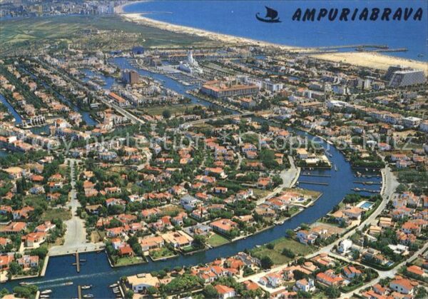 Ampuriabrava Fliegeraufnahme