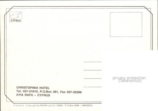 Ayia Napa Agia Napa Christofinia Hotel – Bild 2