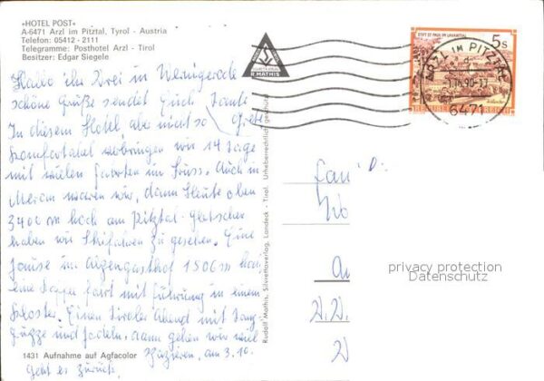 Arzl Pitztal Hotel Post – Bild 2