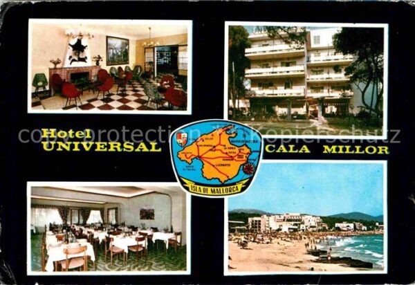 Cala Millor Mallorca Hotel Universal Speisesaal Strandpartie