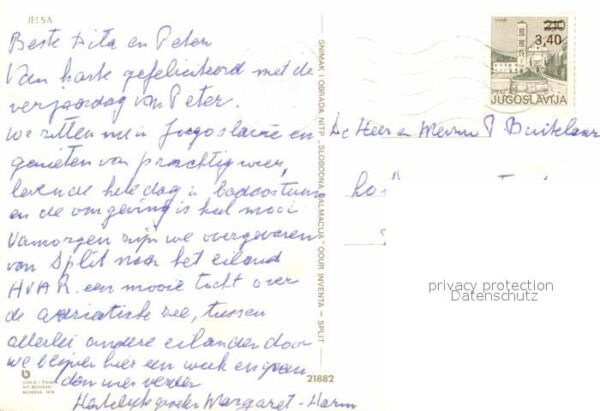 Jelsa Kroatien Fliegeraufnahme – Bild 2