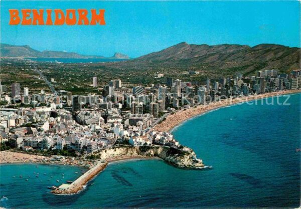 Benidorm Fliegeraufnahme