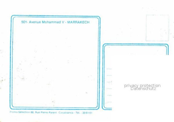 Marrakech Marrakesch Avenue Mohammed V – Bild 2