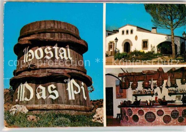 Pineda de Mar Hostel Mas Pi Doppelkarte