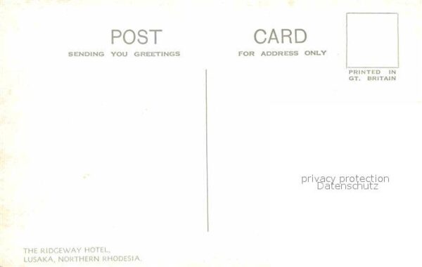 Lusaka the Ridgeway Hotel Eingangshalle – Bild 2