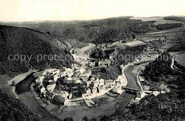Esch-sur-Sure Fliegeraufnahme
